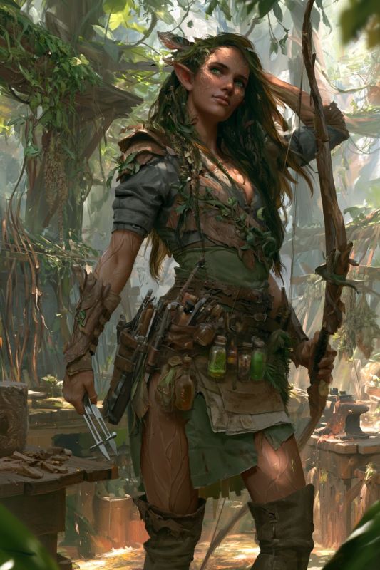 Trainer: Wood Elf, Woman 6