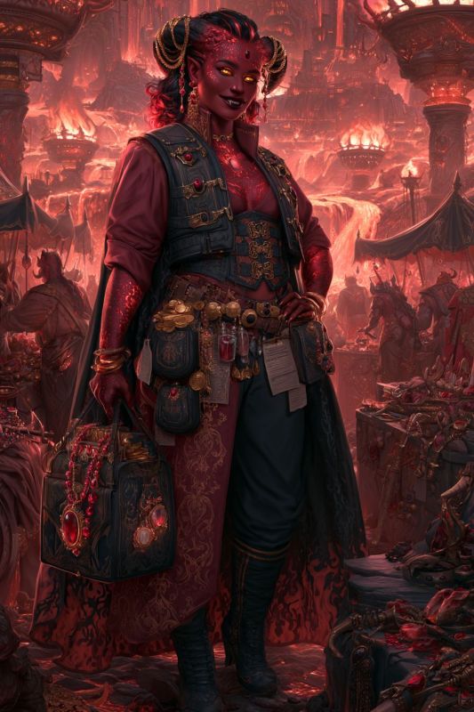 Merchant: Demonfolk, Woman 2