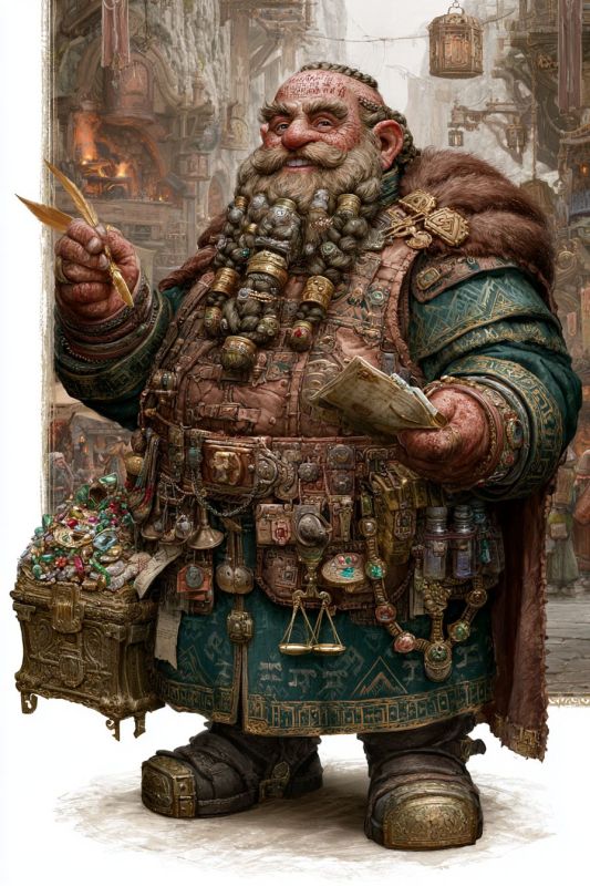 Merchant: Dwarf, Man 5