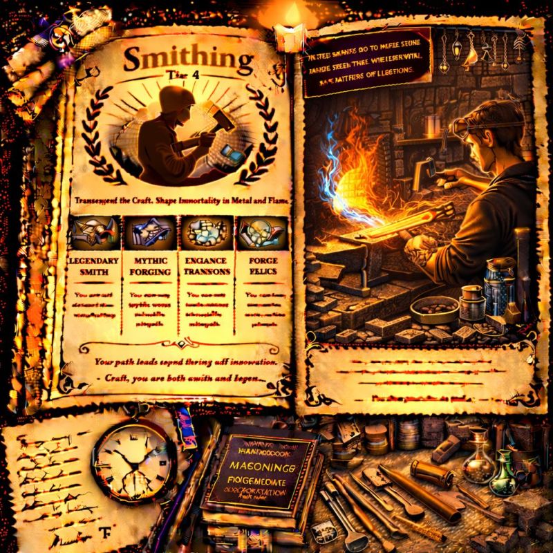 Skill Book: Smithing - Tier 4