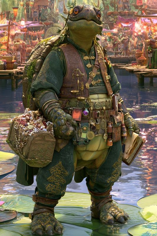 Merchant: Turtlefolk, Woman 4