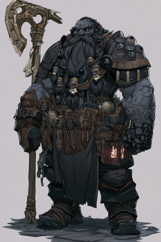 Merchant: Dark Dwarf, Man 3