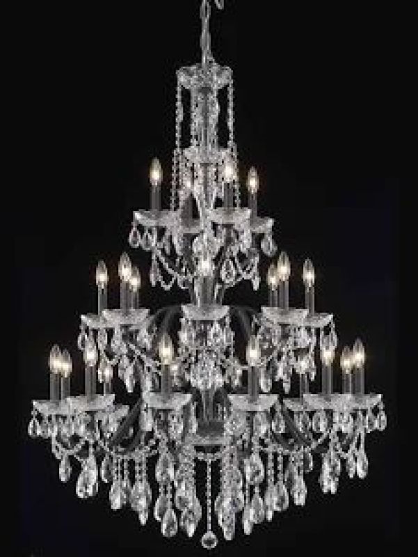 Glass Chandelier
