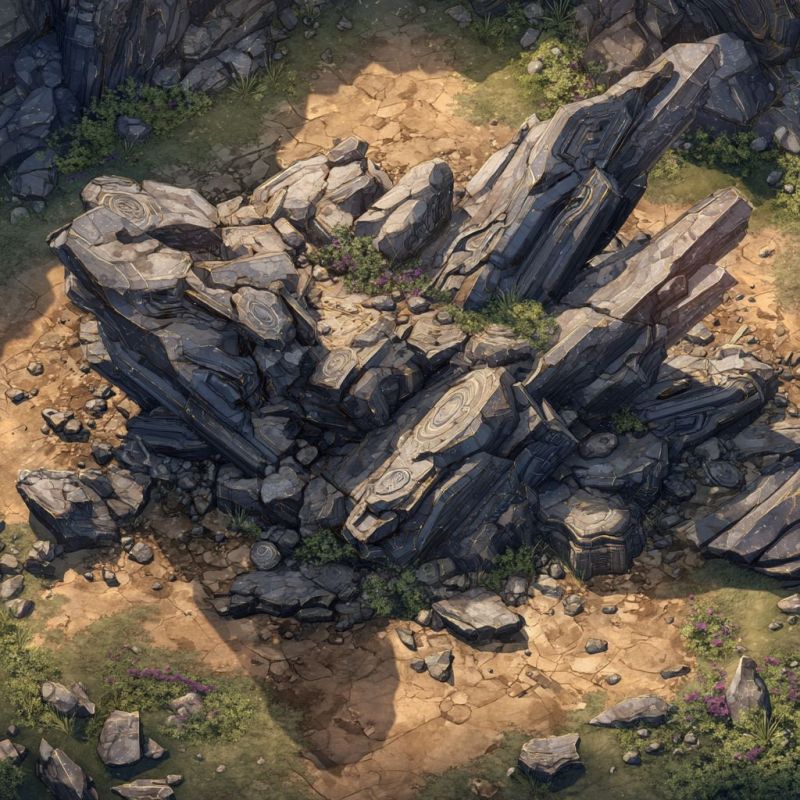 Rubble, Titanium, Large 3