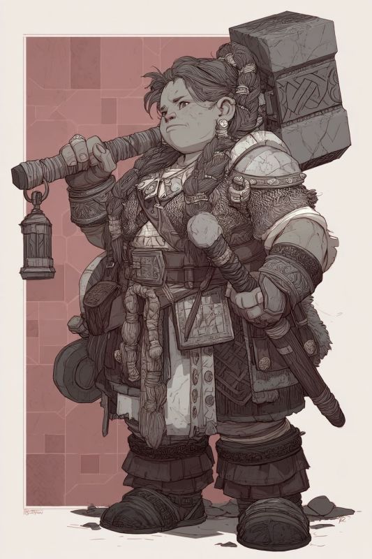 Trainer: Dwarf, Woman 1