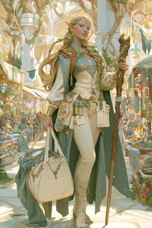 Merchant: High Elf, Woman 5