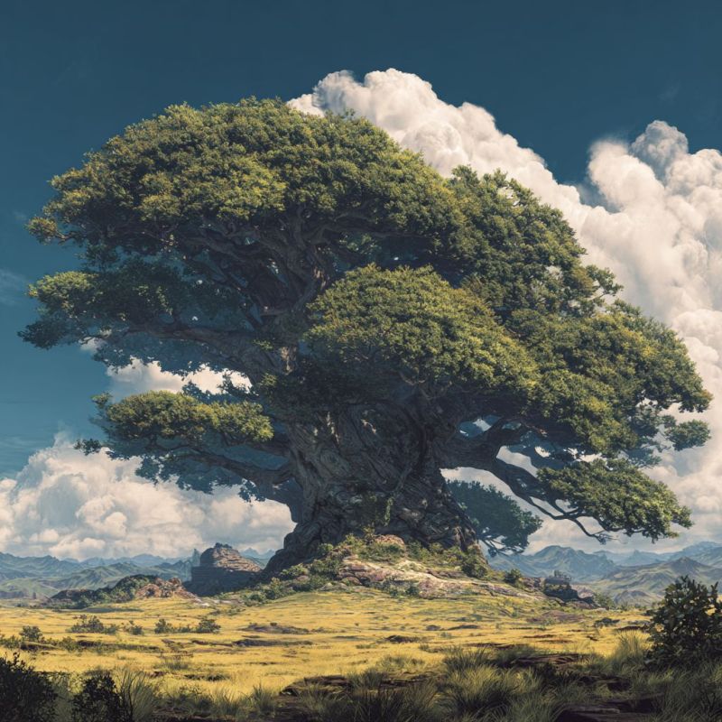 Acacia Tree, Gargantuan