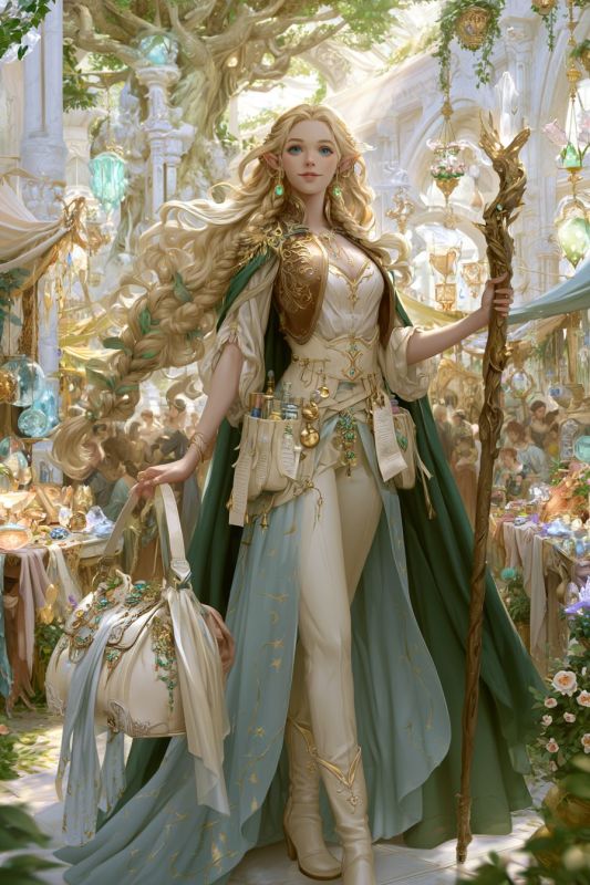 Merchant: High Elf, Woman 2