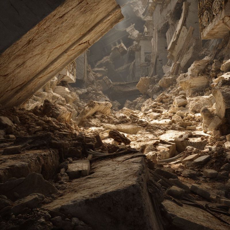 Rubble, Cloth, Titanic 2