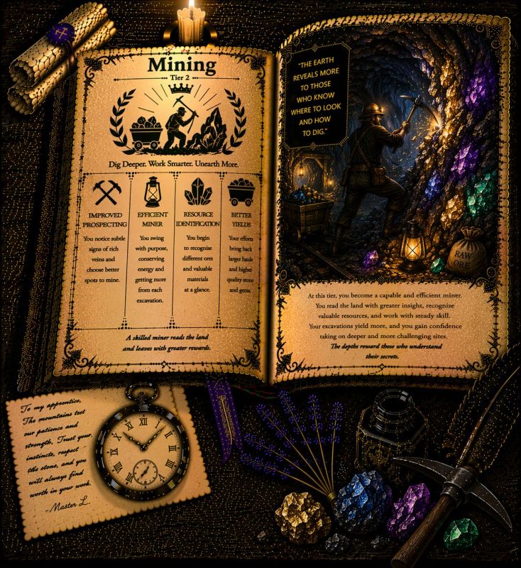 Skill Book: Mining - Tier 2