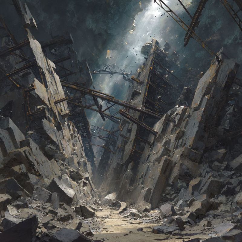 Rubble, Steel, Large 7