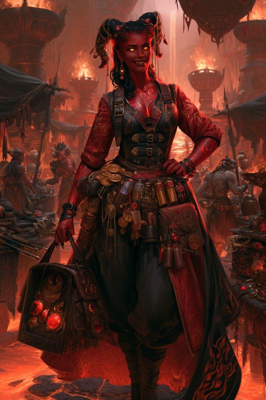 Merchant: Demonfolk, Woman 4