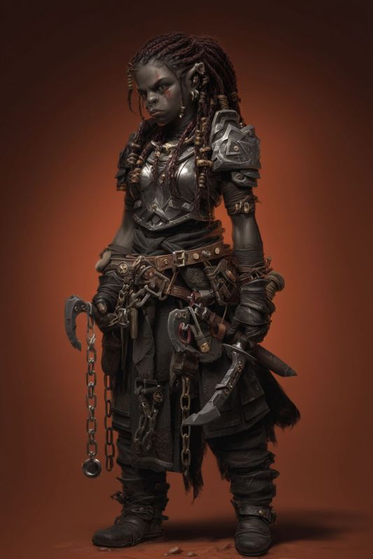 Trainer: Dark Dwarf, Woman 1