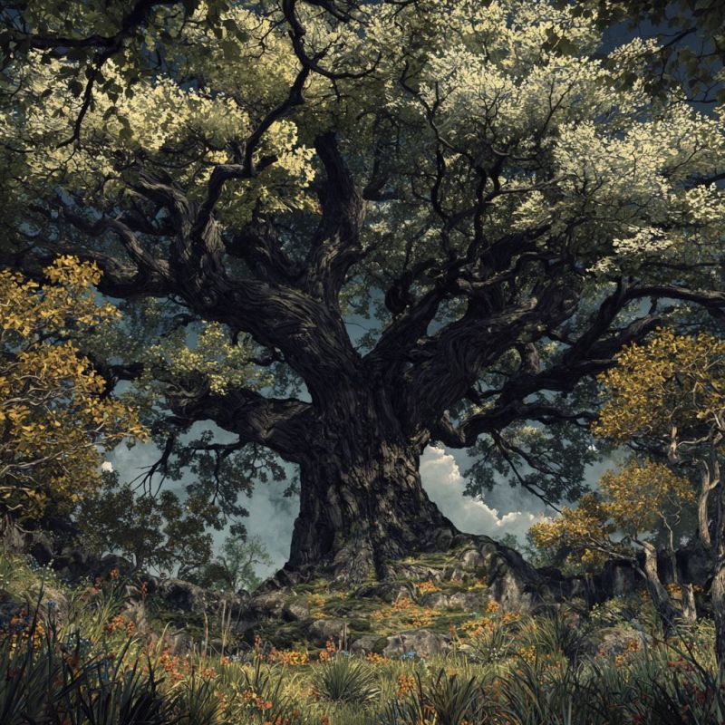 Dark Oak Tree, Colossal