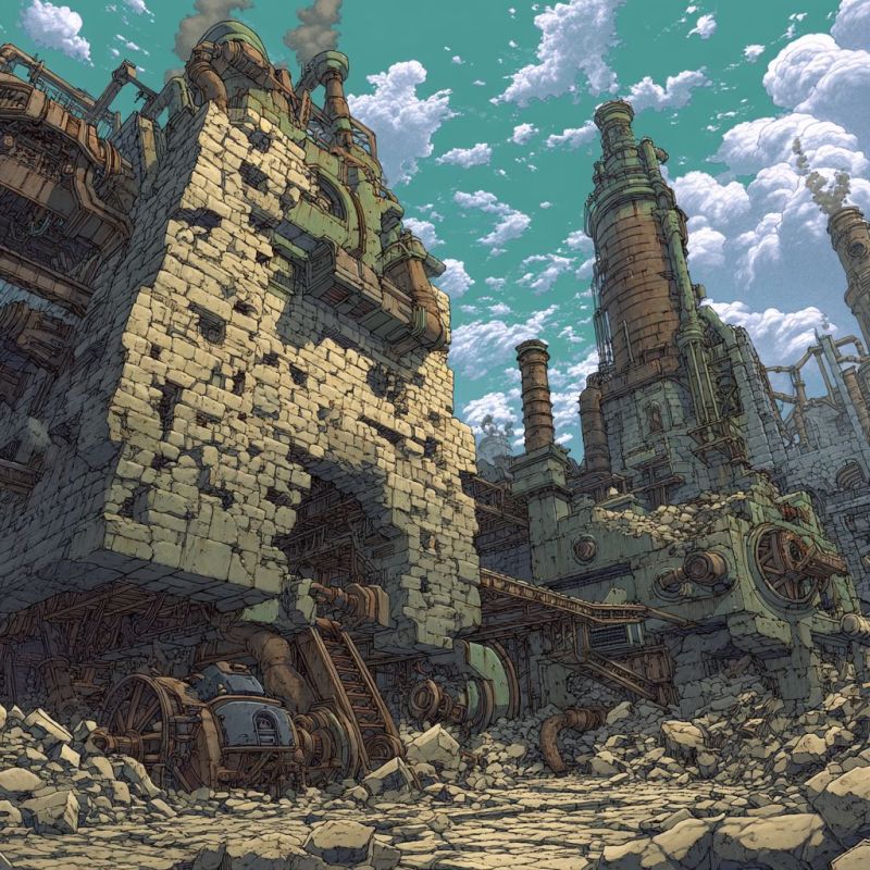 Rubble, Brass, Colossal 4