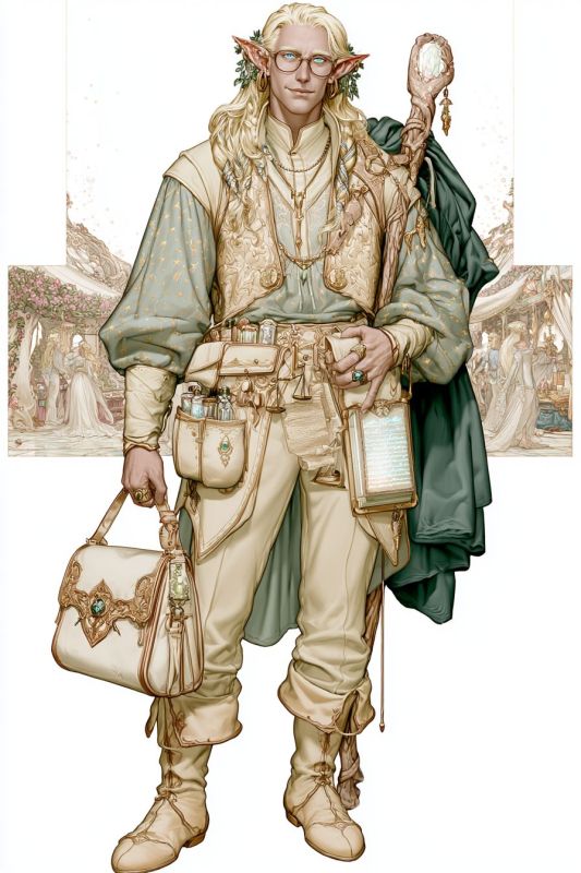 Merchant: High Elf, Man 5