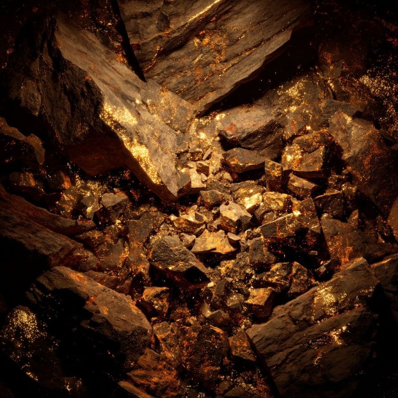 Rubble, Gold, Medium 7