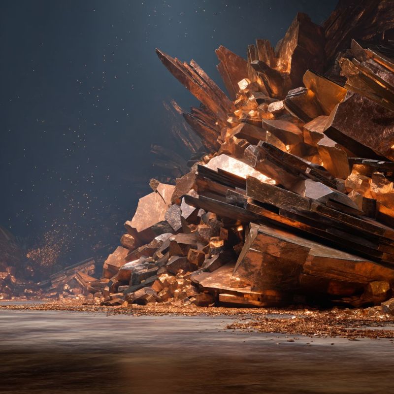 Rubble, Copper, Huge