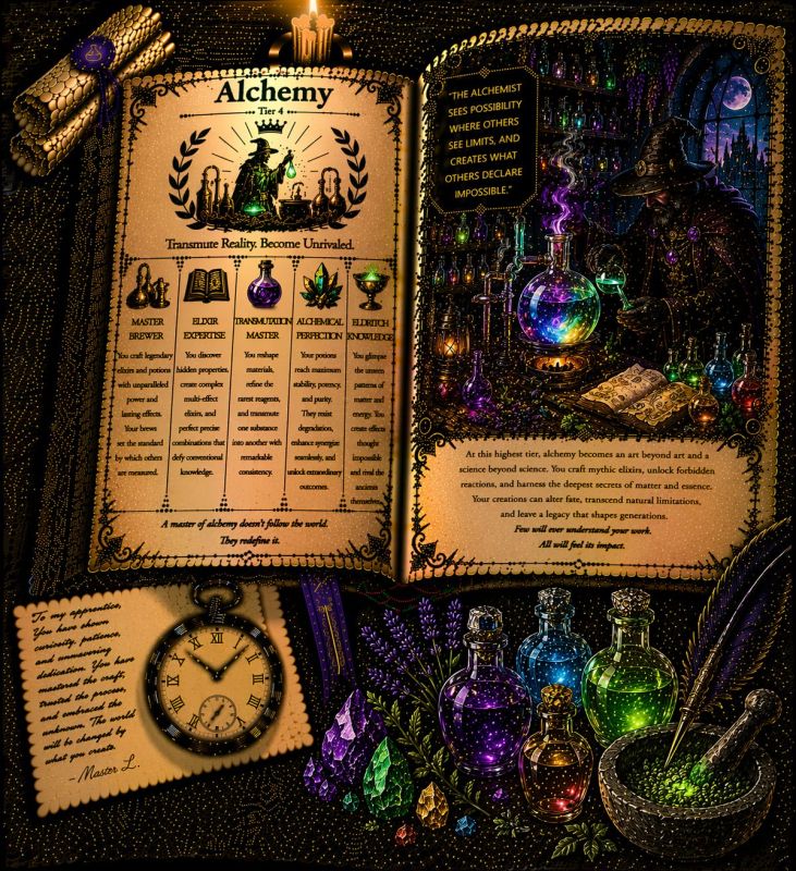 Skill Book: Alchemy - Tier 4