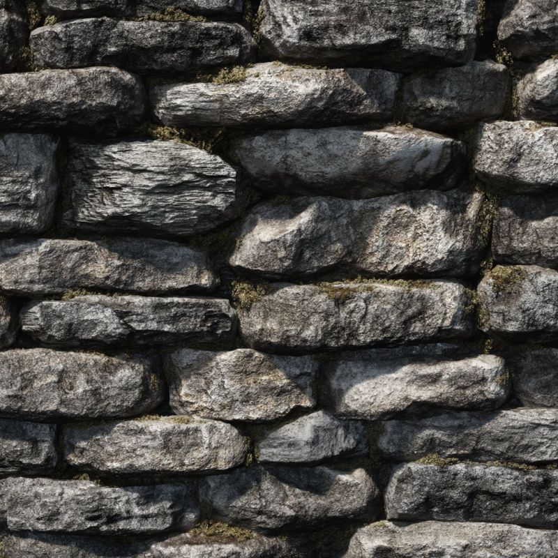 Wall, Large, Stone 1